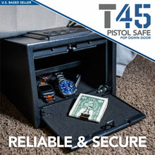 Load image into Gallery viewer, Mountable Handgun Safe - Anti Pry Password Protected Small Gun Safe

