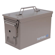 Load image into Gallery viewer, M2A2 50 Cal Ammo Can Earth Brown Steel Metal Storage Box with Latch
