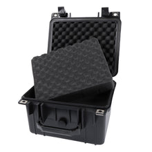 Load image into Gallery viewer, Plastic Case with Foam Black Padded Camera Gear Hard Carrying Case
